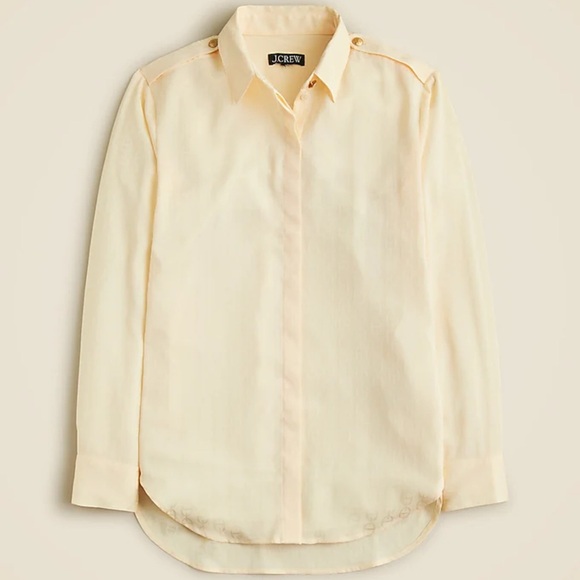 NWT J. Crew Drapey jacquard-print shirt - Picture 1 of 4